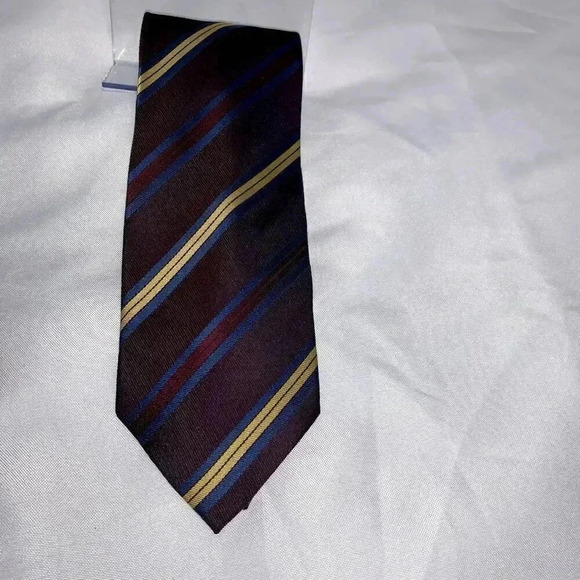 Men's MODIGLIANI classic neck tie, handmade 100% polyester. formal wear for men - Picture 1 of 8